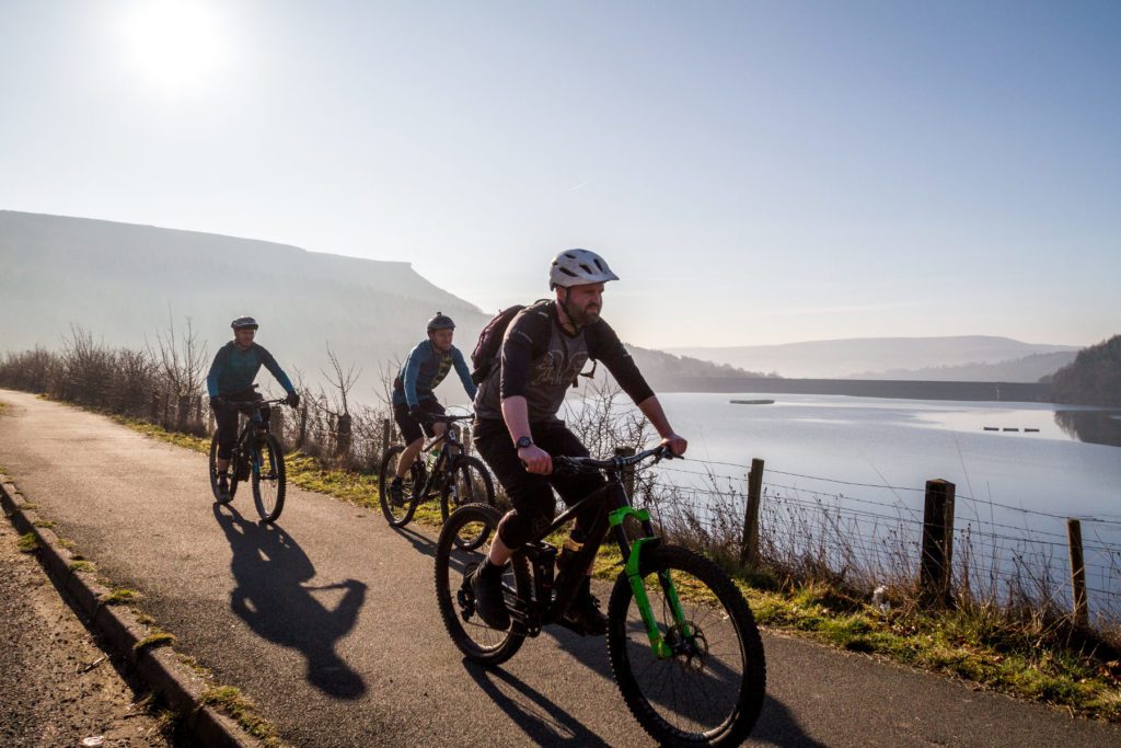 The trail around Ladybower Res