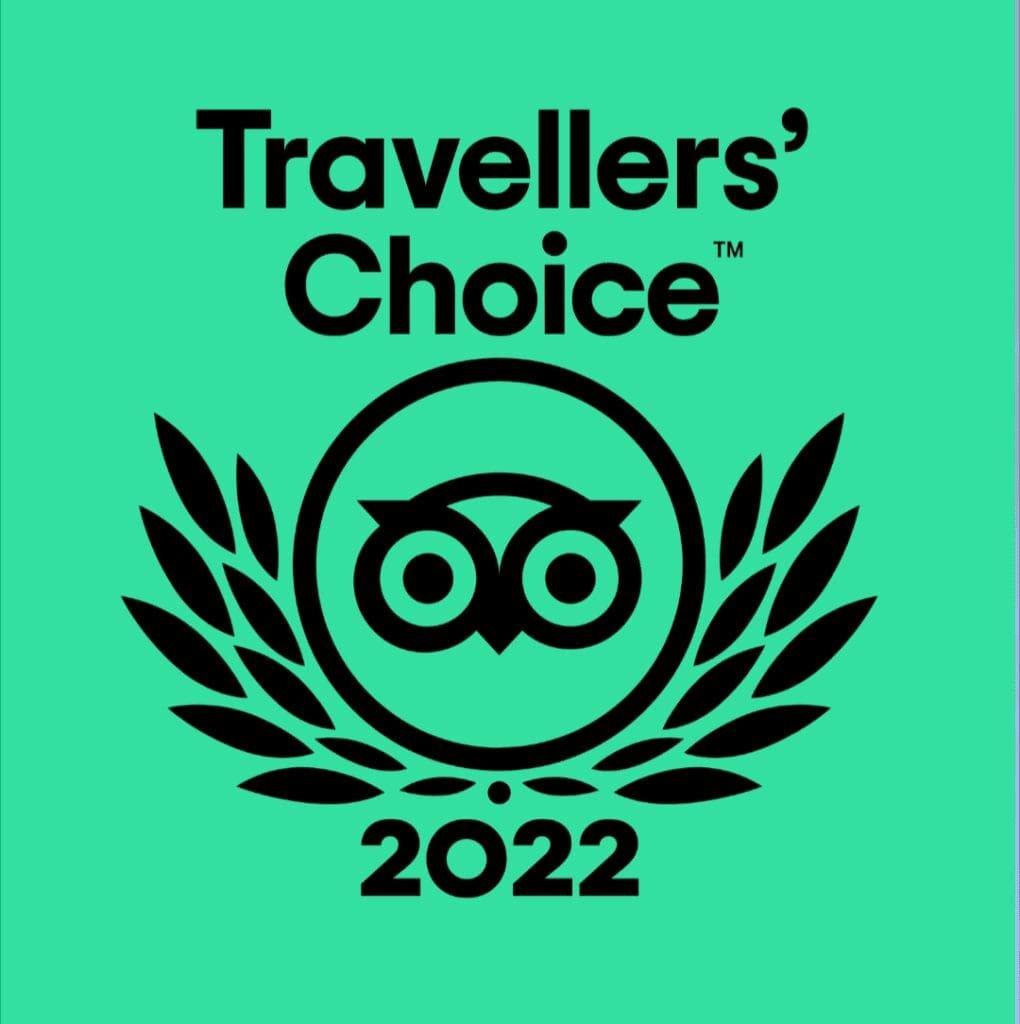 Bike Garage Awarded Travellers Choice 2022 award